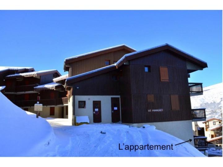 Appartement Montchavin La Plagne, pistes 50m, balcon vue Mont Blanc Extérieur photo