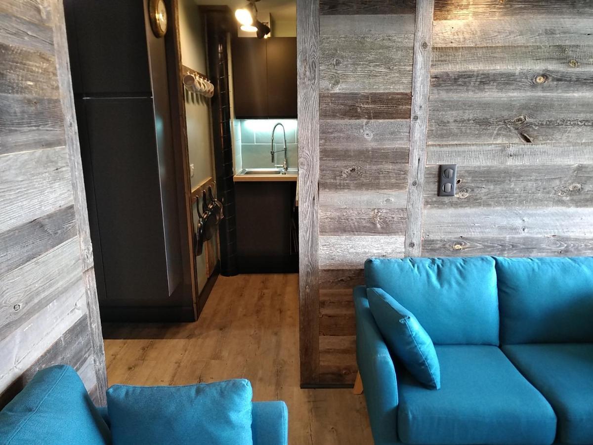 Appartement Montchavin La Plagne, pistes 50m, balcon vue Mont Blanc Extérieur photo