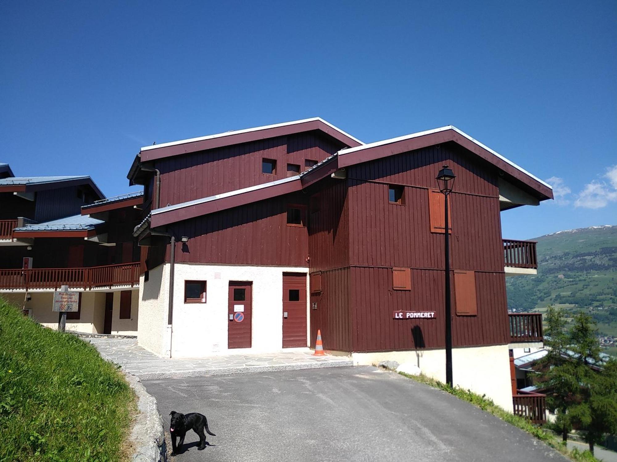 Appartement Montchavin La Plagne, pistes 50m, balcon vue Mont Blanc Extérieur photo